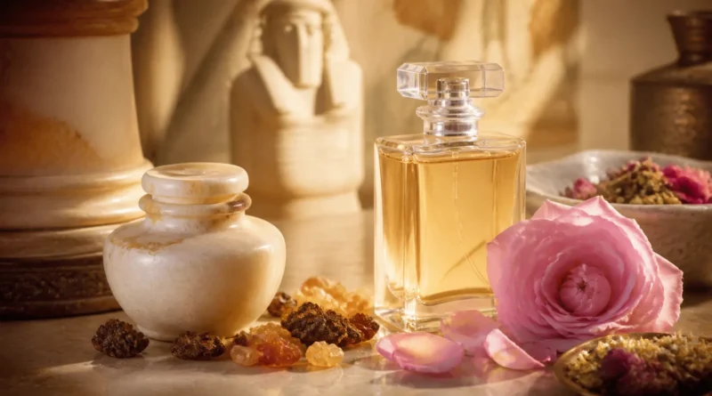 história do perfume do Egito Antigo às fragrâncias modernas