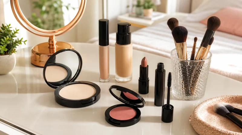 maquiagem boa e barata com produtos essenciais para montar um kit