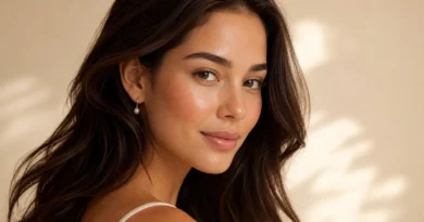 pele glow natural com maquiagem leve e iluminada