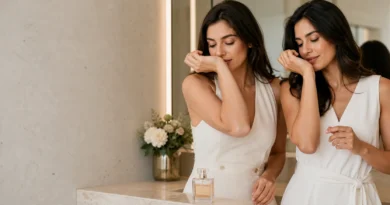 perfume muda de cheiro em cada pele