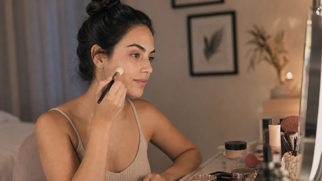 preparo da pele para maquiagem de casamento à noite