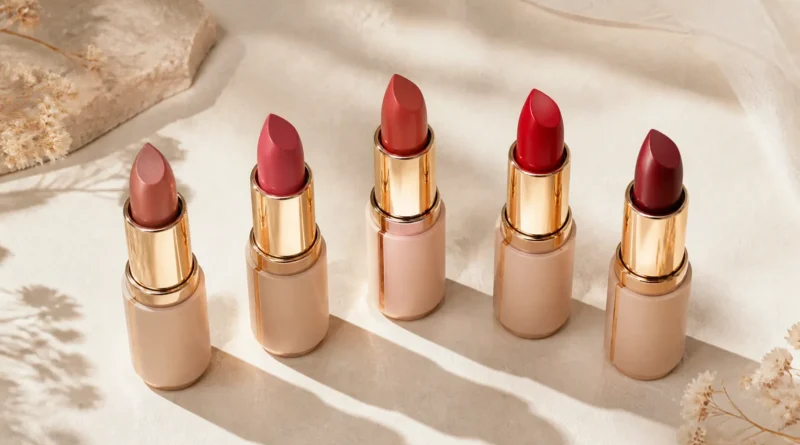 batons MAC mais vendidos em tons nude, rosa, vermelho e vinho