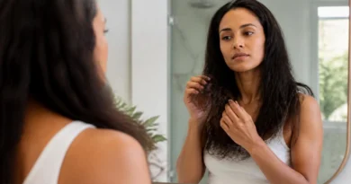 cabelo áspero e ressecado antes dos cuidados