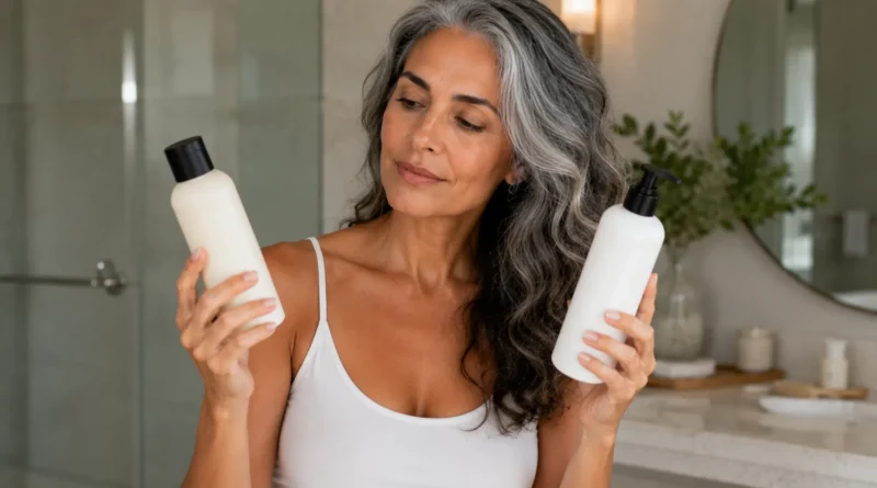 shampoo para cabelos grisalhos
