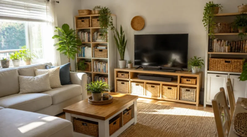 Como organizar a casa sem gastar muito com soluções simples de organização doméstica