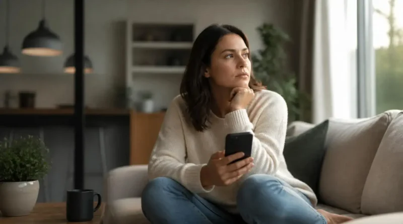 Pessoa reduzindo o uso do celular para melhorar a qualidade de vida e aproveitar mais momentos longe da tela