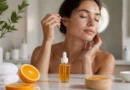 Vitamina C no skincare aplicada em rotina de cuidados faciais para uma pele mais luminosa e saudável