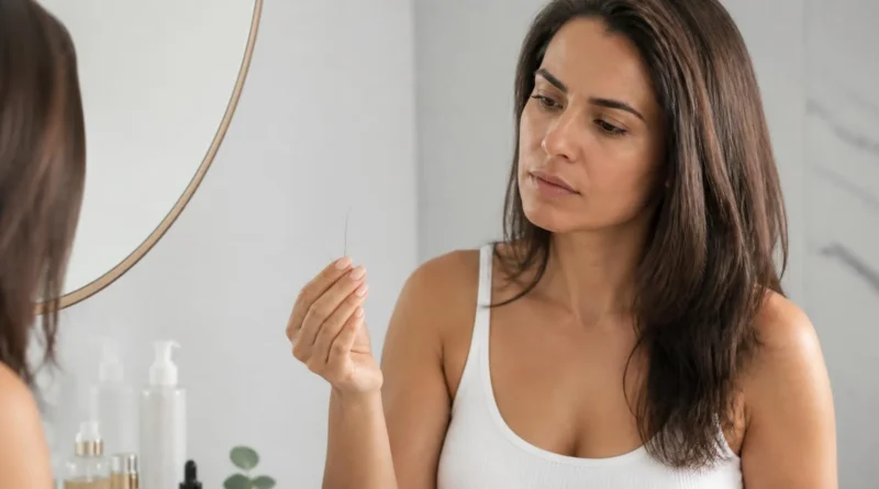 diferença entre cabelo quebrando e cabelo caindo