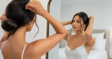 como disfarçar cabelo oleoso sem lavar