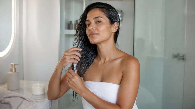 como recuperar cabelo poroso em casa com rotina de cuidados