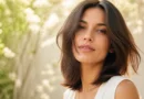 corte de cabelo em camadas leves com movimento natural para a primavera