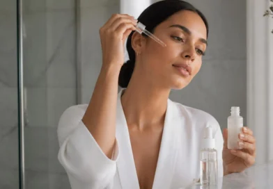 niacinamida e ácido hialurônico em rotina de skincare