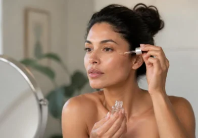 niacinamida para manchas em rotina de skincare facial