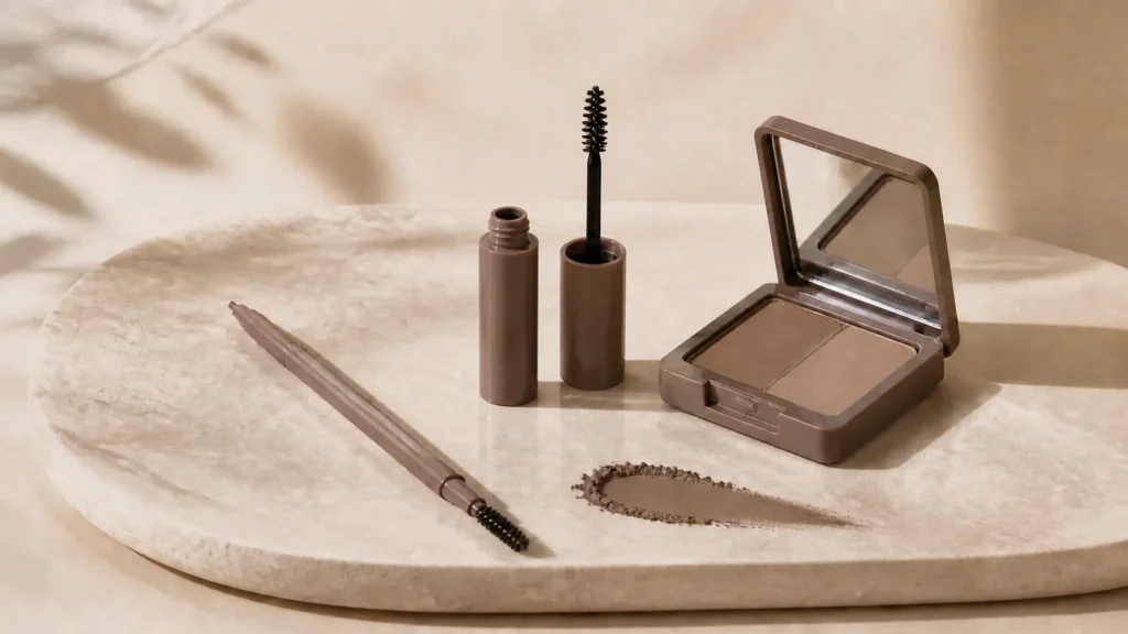 produtos para preencher e pentear sobrancelhas