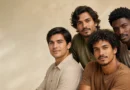 Homens brasileiros com cabelos lisos, ondulados, cacheados e crespos representando diferentes texturas capilares